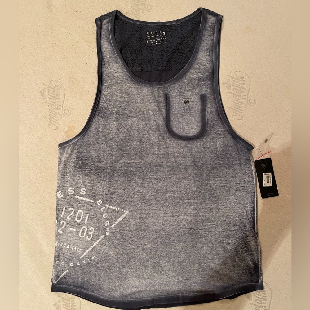 GUESS tank men’s size small NWT!!!!